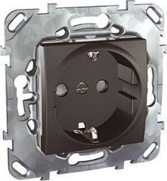 Изображение продукта Розетка Schneider Electric Unica с/з со шторками 16A 250V 